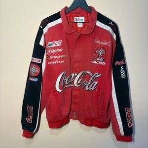 Vintage Dale Earnhardt Coca Cola #3 NASCAR Chase Authentics Jacket XL